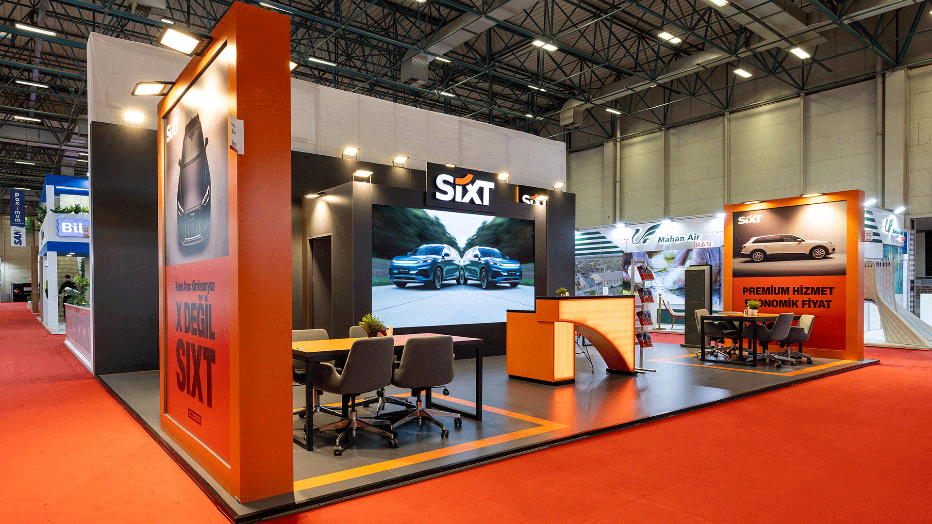 EFEX216 Exhibition Solutions, ING ing Fuar Stand Projesi - Mimarlık ve İç Mimarlık Hizmetleri